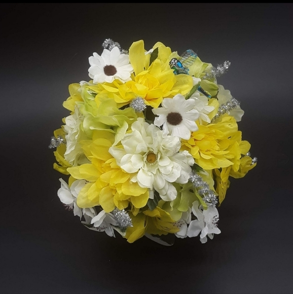 Green Mug Floral Arrangement - Picture 8 of 15